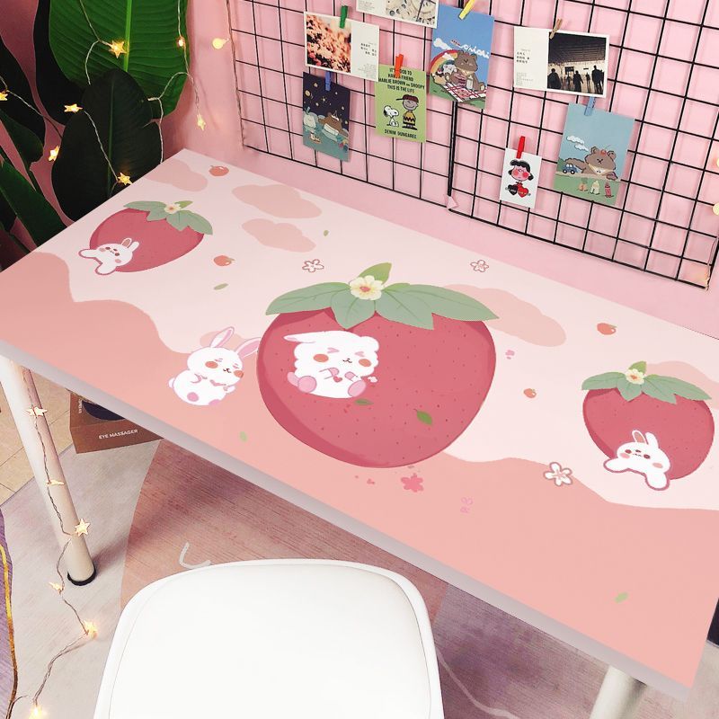 💦Hoạt Hình Dễ Thương Miếng Dán Bàn Chống Thấm Nước Chống Dầu Dán Tường Ký Túc Xá Bàn Học Bàn 1UOF