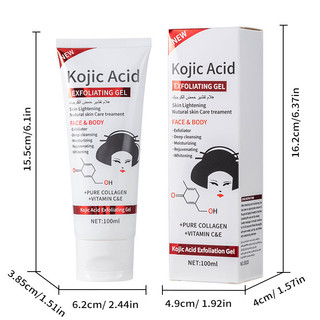 Sữa rửa mặt Kojic Acid tinh chất dưỡng sâu kem dưỡng ẩm sữa dưỡng thể thơm lâu tẩy da chết