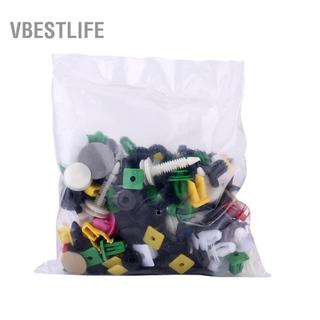 VBESTLIFE KIMISS 200 Chiếc Các Loại Nhựa Cửa Ô Tô Viền Kẹp Ốp Lưng Dây Giữ Đinh Tán Bộ Pin Nhấn
