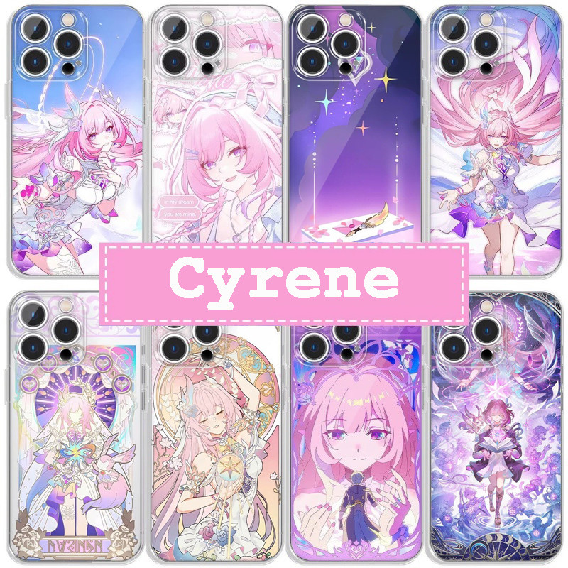 Ốp Điện Thoại Honkai Star Rail Cyrene Cho Xiaomi 11 Lite 11T 15T Pro POCO F7 X7 X6 X3 F5 X5 Pro NFC M4 F4 Ốp Lưng Mềm Trong Suốt Chống Sốc Trò Chơi Silicon Xu Hướng Thương Hiệu Phim Hoạt Hình Thời Trang