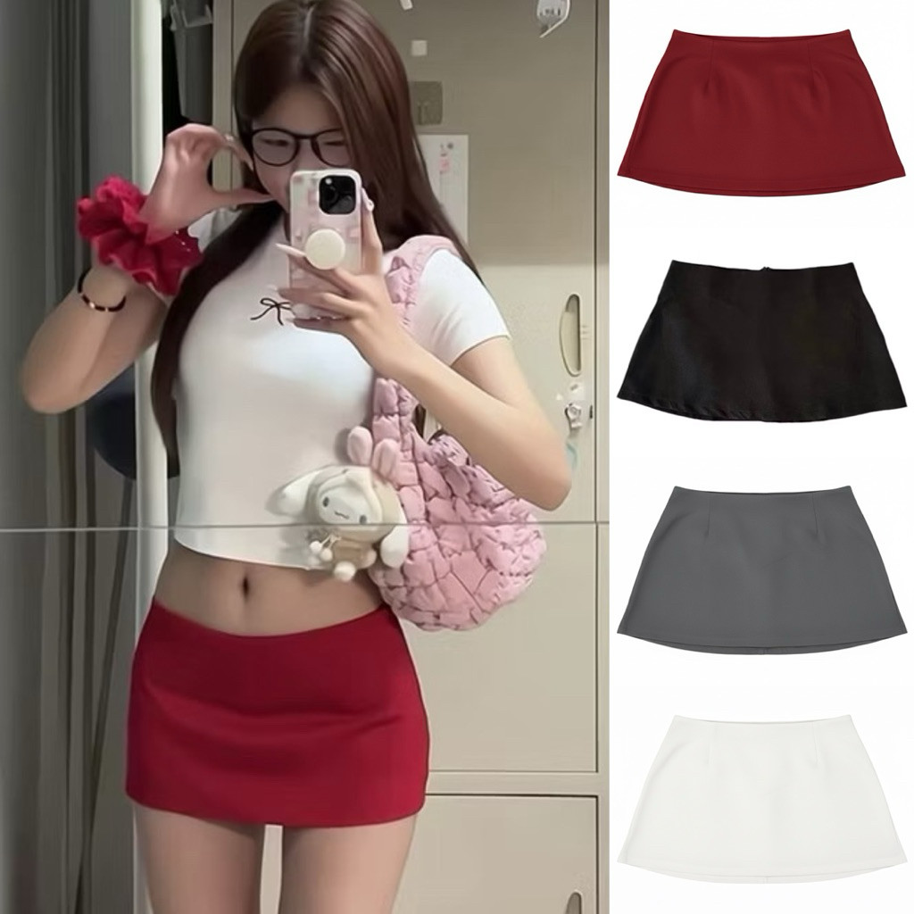 CHÂN VÁY CHỮ A CẠP TRỄ MẶC HỞ HỞ ĐI CHƠI MÁT MÁT AI CŨNG MÊ V80