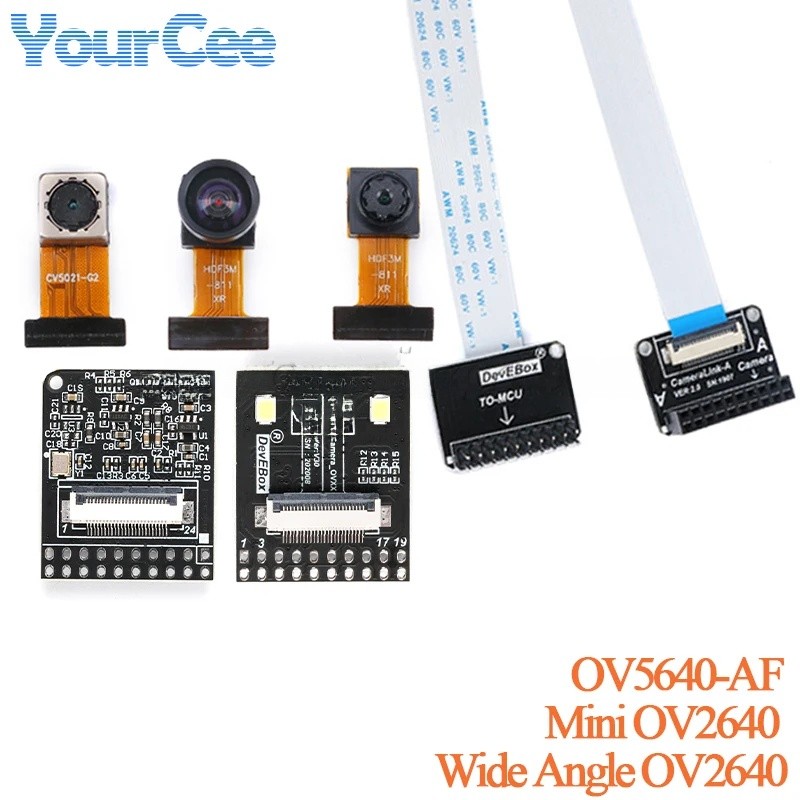 Mini OV2640 OV5640 OV5640-AF Mô-đun máy ảnh CMOS Cảm biến hình ảnh Góc ...