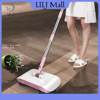 ULJ Kết Hợp Và Cây Lau Tay Đẩy Loại Muỗng Hộ Gia Đình Và Bộ Thùng Rác Tầng Dụng Cụ Vệ Sinh Nhà Quét.