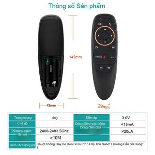 nhạy cảm Fly Air Không Dây G10S Pro Điều Khiển Giọng Nói  Cảm Biến Con Quay  Đèn-Khuyến mãi sản phẩm mới