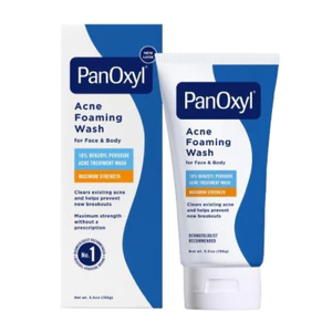PanOxyl Loại Bỏ Bọt Sữa Rửa Mặt 10% Peroxide Benzoamide Amino Acid Kiểm Soát Dầu 4% Sữa Rửa Mặt 12.18