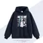 Hatsune Miku Co Áo Hoodie Có Mũ Trùm Đầu Phong Cách Anime Dáng Rộng Hợp Thời Trang