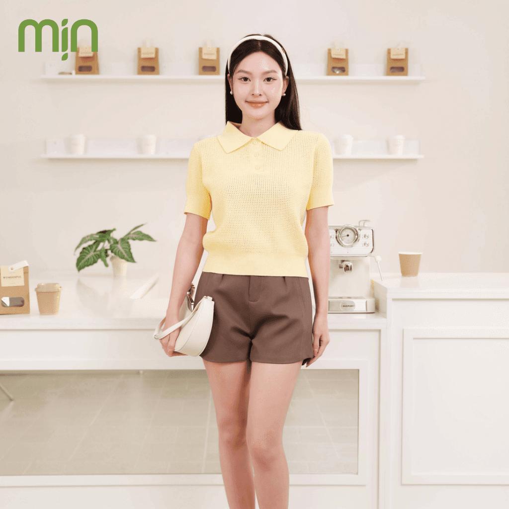 Áo Polo Đan Lưới Cotton Dệt kim thoáng khí PL06 MỊN VN phong cách Hàn Quốc