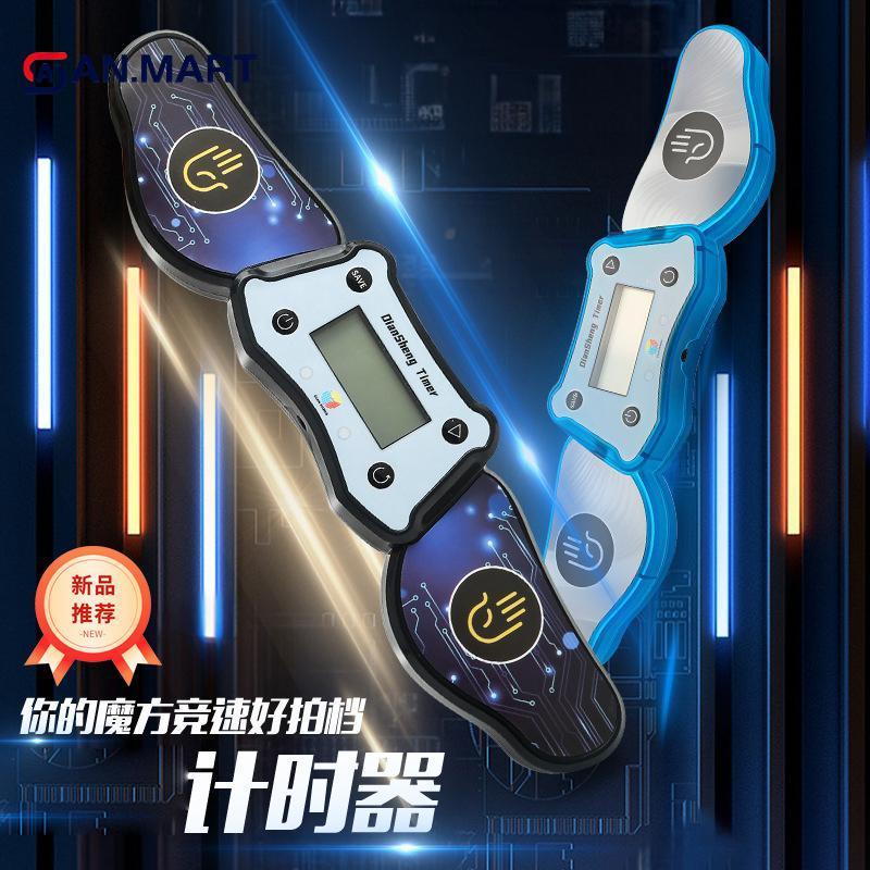 AN.MART Hẹn giờ Magic Cube Hẹn giờ tốc độ Kết nối với máy tính Xếp hình Công cụ thi đấu WCA của Cubo Hẹn giờ VN