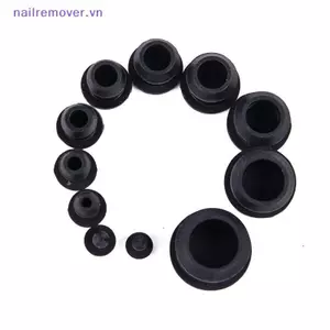 10 Chiếc Cao Su Silicon Snap-on Lỗ Cắm 2.5-14mm nking End Caps Seal Stopper MỚI
