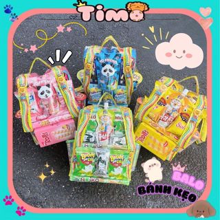 Balo Bánh Kẹo Ngọt Ngào Nhiều Màu Quà Tặng Người Yêu Bạn Thân Cute Ý Nghĩa Timo SQ01