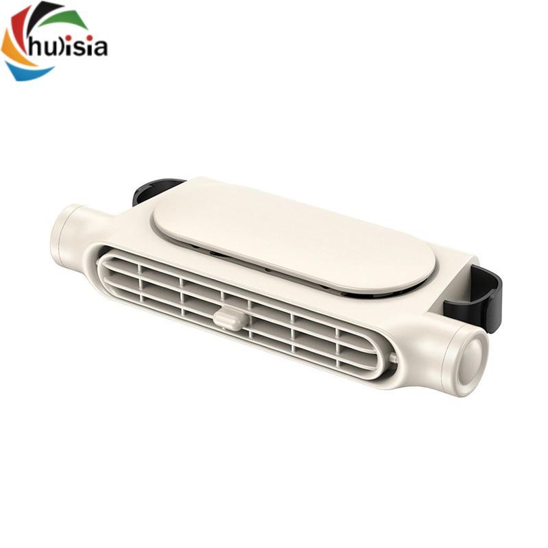 Quạt ghế sau ô tô Máy làm mát không khí điện 3 tốc độ có thể điều chỉnh với USB Type C Thiết kế có thể điều chỉnh để sử dụng riêng tư