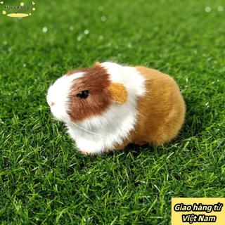 [Vận chuyển nhanh] HAVENLYCO Búp bê nhồi bông mô phỏng lông chuột lang, hamster sang trọng trang trí, đồ chơi mềm mại như thật, quà tặng trẻ em