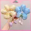 MYPANDA Ngọt Ngào Nữ Hoa Tulip Ruy Băng Tóc Scrunchies Cổ Tích Nơ Streamers Ruy Băng Tóc Đuôi Ngựa Giá Đỡ Phụ Kiện Tóc.