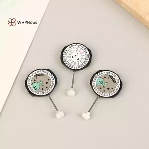 < WHPHous-t > Sl25 Movement Trung Quốc Sunon Sl25-3 Lịch chuyển động thạch anh Hiển thị ngày Đồng hồ đeo tay Một phần giá rẻ Thay thế Phong trào 2015 Đẹp