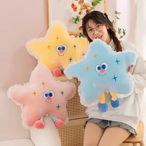 Dễ Thương Bơ Phô Mai Ngôi Sao Gối Siêu Mềm Giường Sang Trọng Đồ Chơi Phòng Khách Sofa Bay Cửa Sổ Gối Quà Tặng Sinh Nhật 26.3.26