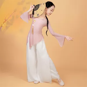 💕Trang Phục Khiêu Vũ Cổ Điển Trung Quốc Quần Áo Trẻ Em Bé Gái 3-12 Tuổi Váy Sinh Nhật Lễ Hội Mới Lạ
