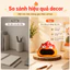 Lò Sưởi Gốm Mini Hình Hoạt Hình – Đốt Tinh Dầu Thơm Phòng, Trang Trí Bàn Học Xinh Xắn, Quà Tặng Dễ Thương