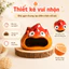 Lò Sưởi Gốm Mini Hình Hoạt Hình – Đốt Tinh Dầu Thơm Phòng, Trang Trí Bàn Học Xinh Xắn, Quà Tặng Dễ Thương