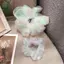 Organza Scrunchies Nữ Co Giãn Tóc Hàn Quốc Thanh Lịch Đuôi Ngựa Giá Đỡ Cao Su Dây Buộc Phụ Kiện Tóc