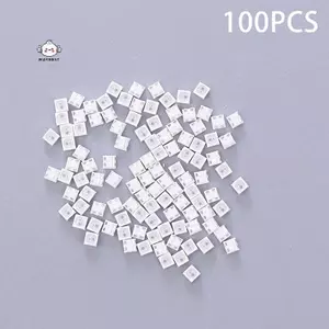 Maybest 100 Chiếc WS2812B 2020 Chip LED Mini Trắng PCB RGB Full Color LED Chip DC5V Cho Màn Hình Dải LED {VN}