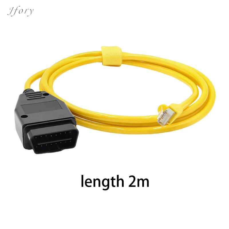 Bộ chuyển đổi chẩn đoán ENET OBD2 cao cấp nhẹ Cáp 2m Thiết bị chẩn đoán tự động cho BMW F Series SUV Z Series