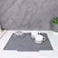 Luckyew Silicone Draining Board Thảm Sấy Thảm Chống Trơn Trượt Có Cạnh Lớn Lên Mặt Bàn Thảm Cho Nồi Cốc Món Ăn Đồ Dùng Nhà Bếp TQ