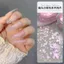 Bột Hoa Anh Đào Nàng Tiên Cá Kim Sa Lấp Lánh Phụ Kiện Làm Móng Tay Aurora Powder Gradient Siêu Mỏng Bướm Năm Cánh Ngôi Sao Móng Tay Trang Sức Miếng Dán