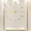 Maybest 1Pc 3D Wall Clo Mirror Wall Stiers Creative DIY Wall Clos Thiết kế hiện đại Đồng hồ kim thạch anh Tắt tiếng Trang trí nội thất {VN}