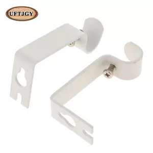 Bộ 2 Giá đỡ thanh treo rèm cửa sổ cho thanh 0,62 inch, hạng nặng