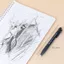 Bộ tẩy nổi bật BEABOUT, Bút tẩy cơ loại ép, Đơn giản với Refills Precision Eraser Art Drawer