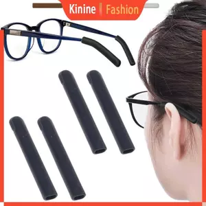 KIN 3 Cặp Kính Mắt Silicon Tai Dành Cho Người Lớn Trẻ Em Chống Trơn Trượt Mềm Đệm Tai Cho Thể Thao Học Làm Việc Kính Mắt Accessorie