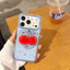 Ốp lưng cứng trong suốt phong cách Hàn Quốc cho iPhone 15 15Pro 15ProMax 16 16Pro 16ProMax 17 17Pro 17ProMax Ốp họa tiết sọc đầy màu sắc