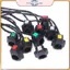 POWER Bền ATV Xe Máy Thể Thao Kép Quad Start Horn Kill Off Nút Công Tắc Dừng Phụ Kiện Xe Máy Công Tắc Tay Cầm Điều Khiển.