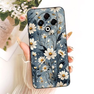 Ốp Lưng Cho Tecno Spark 30 4G KL6 / Spark 30 Pro 4G KL7 Ốp lưng Thời Trang Mới Hoa Cúc Không Gian Camera Bảo Vệ Mặt Sau