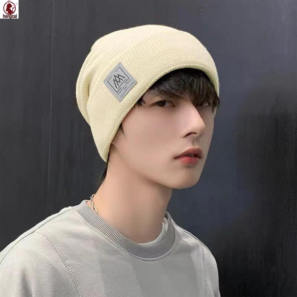 Mũ Beanie Dệt Kim Vintage Hip Hop Co Giãn, Thoải Mái Cho Mùa Đông