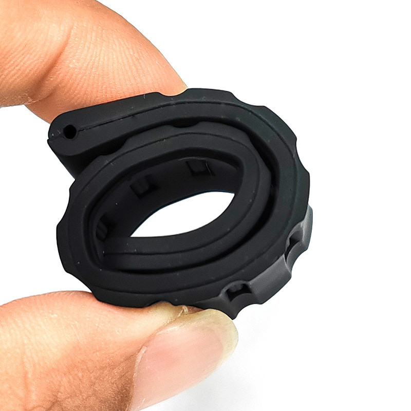 18 / 20 / 22 / 24 / 26 / 28 / 30mm Kích Thước Lớn Đen Dây Đeo Đồng Hồ Silicon Dây Đeo Đa Năng Thay Thế Cho Nam Nữ Trẻ Em Học Sinh Cao Su Mềm Nhựa Đồng Hồ Vòng Tay Chống Thấm Nước