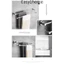 Kohler Giá treo khăn tắm bằng đồng nguyên chất cho phòng tắm cổ điển Kohler, giá treo khăn tắm hai thanh không cần khoan