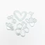 Hoa Chủ Đề Trái Tim Kim Loại Thép Carbon Cắt Khuôn Handmade DIY Album Ảnh Thiệp Chúc Mừng Cắt Chết Giấy Thủ Công Sổ Lưu Niệm Dập Nổi Khắc Bản Mẫu
