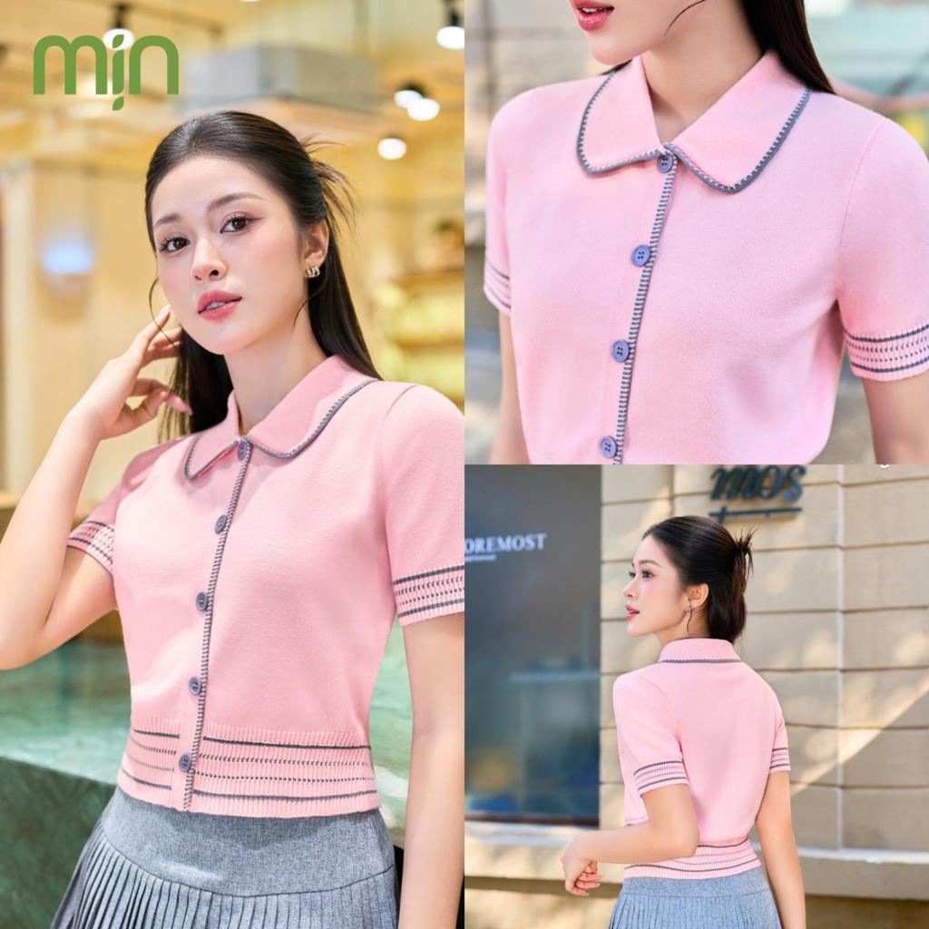 Áo Polo nữ Cổ Sen Cotton Dệt kim PL02 MỊN VN form vừa tôn dáng