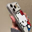 Ốp iPhone Hello Cat Bao da mềm cao cấp đựng máy ảnh - iP 7/8/X/XS/XR/11/12/13/14/15/16/17/Plus/Air/Pro/Max
