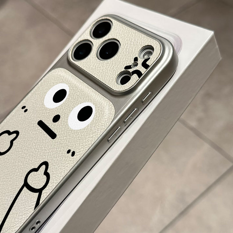 Ốp iPhone Emoji Bao da mềm cao cấp đựng máy ảnh - iP 7/8/X/XS/XR/11/12/13/14/15/16/17/Plus/Air/Pro/Max