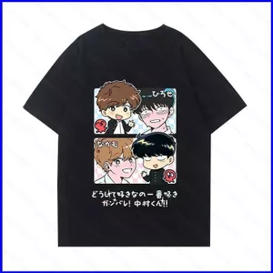 GN Go for It Nakamura 130cm-6XL Áo thun mềm mại thoải mái mùa hè Anime Tay ngắn Top NG