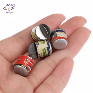 HFTOY 4 Nhà Búp Bê Có Thể Thu Nhỏ Đồ Chơi Búp Bê Thực Phẩm Nhà Bếp Phụ Kiện Phòng Khách ~