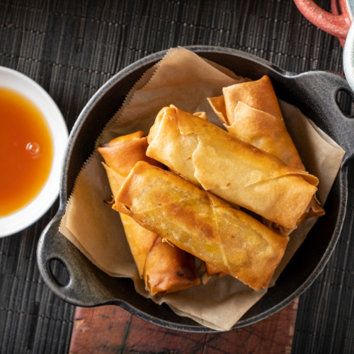 Vỏ ram Hà Tĩnh - Chả ram cuốn nem, Giòn Rụm, Vàng Óng, 100% nguyên liệu tự nhiên