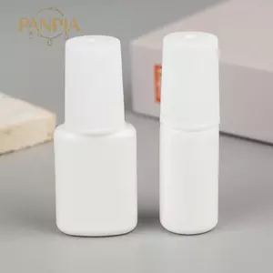 PNPIA- 10ml Chai sơn móng tay trong suốt rỗng Lọ thủy tinh có thể đổ lại Hộp đựng lưu trữ chống rò rỉ để sử dụng nghệ thuật DIY