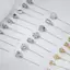 PNPIA- Mặt dây chuyền kim mịn vàng 14K Bule Kim cứng dài Bule cho bò Nostril Đồ trang sức đính kèm an toàn