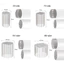 Nắp lưới inox 304 lọc rác chống chim chuột rắn cho ống thoát nước Lọc rác،Đa kích cỡ، Bảo vệ ống xả thải