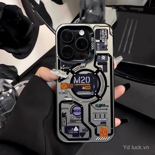 Ốp Điện Thoại Cao Cấp Hợp Thời Trang Mecha Thích Hợp Cho iPhone 17promax 14 16plus 13 15promax 11pro xs 14pro Ốp Lưng Chống Va Đập