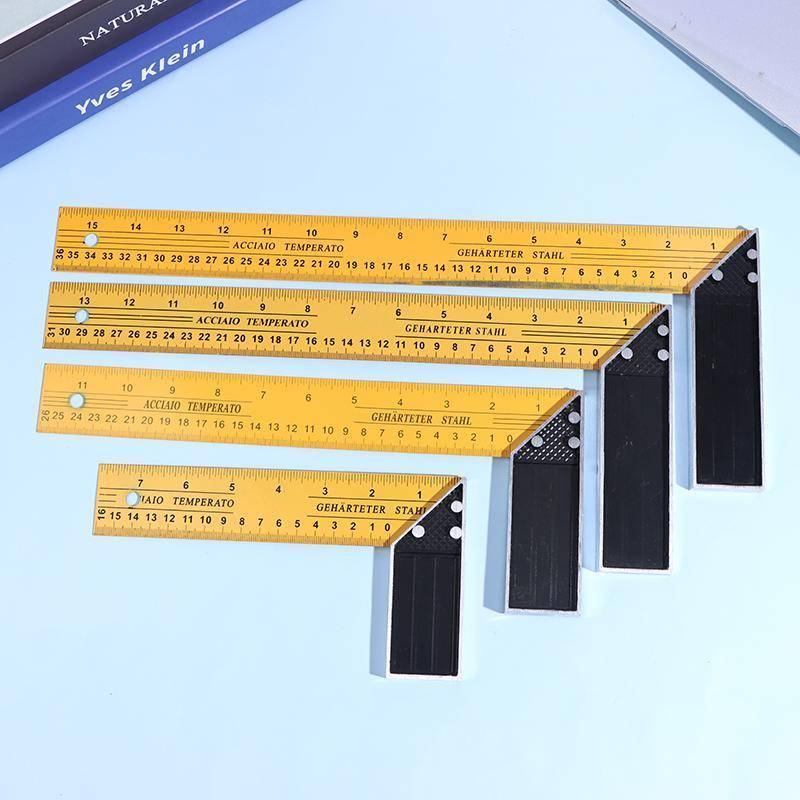 JCSYFAC Hình Chữ L Độ Chính Xác Cao Cân Đa Năng Góc Thước Kim Loại Mộc Vuông Cho Chế Biến Gỗ Xây Dựng Và Thiết Kế Khung Mới