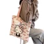 Hoạt Hình Hoạt Hình KT Mèo Canvas Tất Cả Trận Đấu Một Vai Học Sinh Sách Lớp Túi Tote Đi Lại Tote 26.5.15